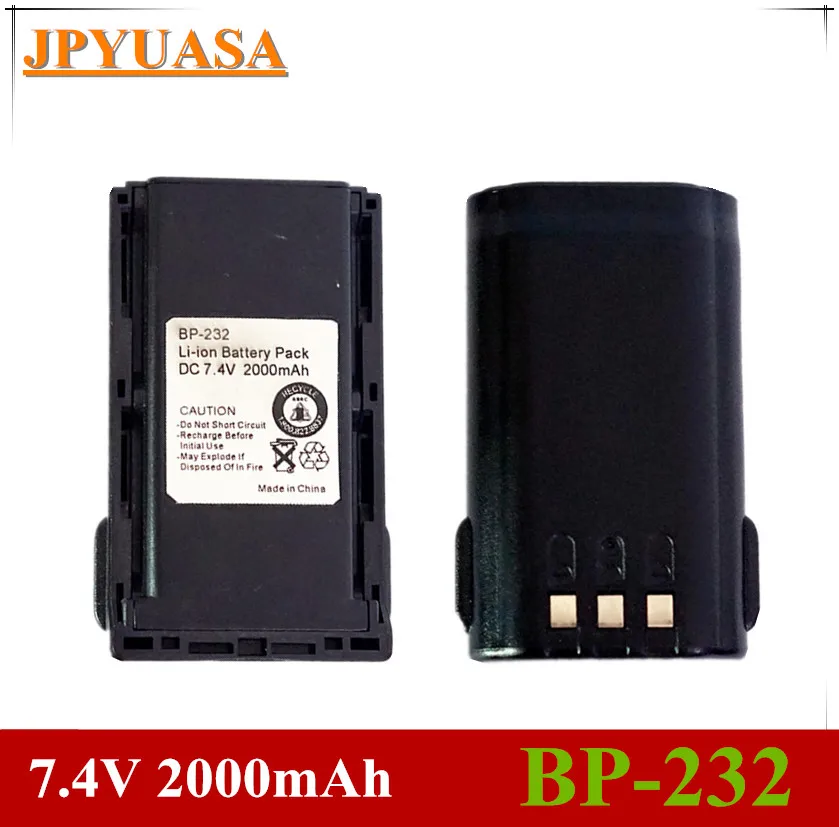 7XINbox 7.4V BP-232 BP-232N BP-231 BP-230N Walkie Talkie Battery For Icom IC-A14 IC-A14S IC-F14 IC-F16S IC-F25 IC-F33GS IC-F4021 |