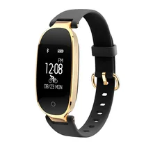 Модные S3 Bluetooth водонепроницаемые Смарт часы браслет для женщин дамы монитор сердечного ритма фитнес-трекер для Android IOS