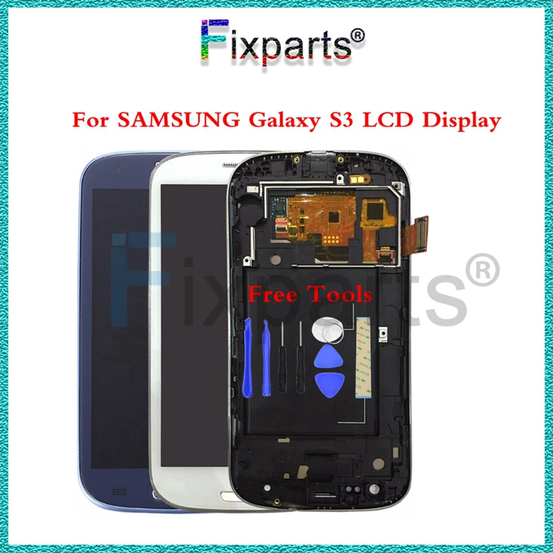 

100% Warranty For SAMSUNG GALAXY S3 LCD Display Touch Screen Digitizer Assembly For 4.0" Samsung i9300 9300 i747 i535 LCD