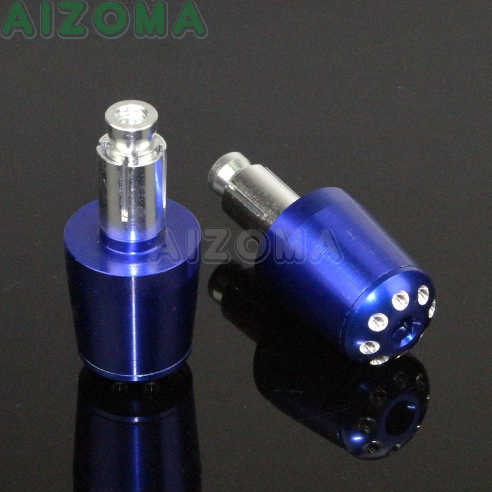 Moto 7/8 ''Manubrio Ends 22 Millimetri Manopole A Molla Spine Universale Per Kawasaki Yamaha Xt Wr Yz Ttr Wrf 125 150 250 426 450 Enduro