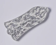 Kaish Silver sparkle LP Guitarras plástico truss rod cubierta para ee.uu. Gibson Les Paul