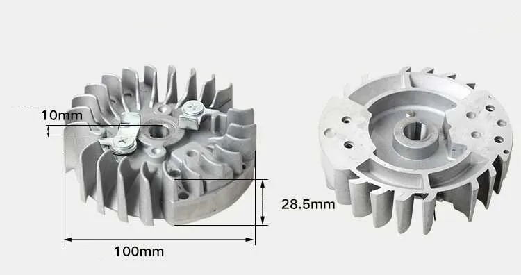 45CC 52CC 58CC 4500 5200 5800 китайский бензин бензопила маховика