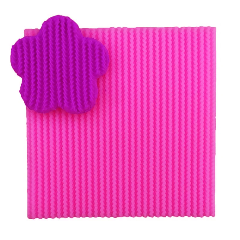 

Angel Wings fondant cake silicone mold DIY Needle knitting wool texture lace for Reverse forming kitchen decoration tools F0767