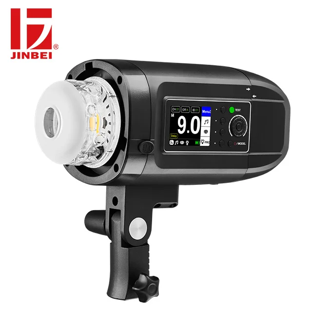

JINBEI HD-400 400W Outdoor DC Flash with Reflector Kit HSS TTL Battery Powered Strobe Monolight Bowens Mount