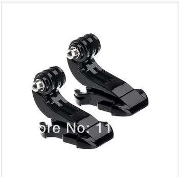

Free Shipping 2pcs GoPro J-Hook Buckle Vertical Surface Mount Adapter for GoPro Hero 1/2/3 Sport Camera Accessories Wholesale