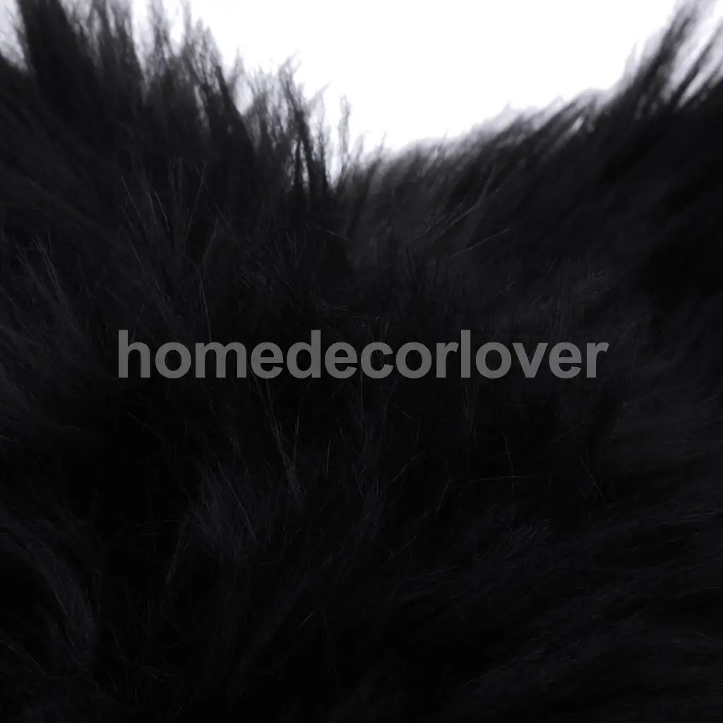40x60cm Sheepskin Fluffy Skin Faux Fur Fake Rug Mat Rugs For Living Room Bedroom Sofa Floor 