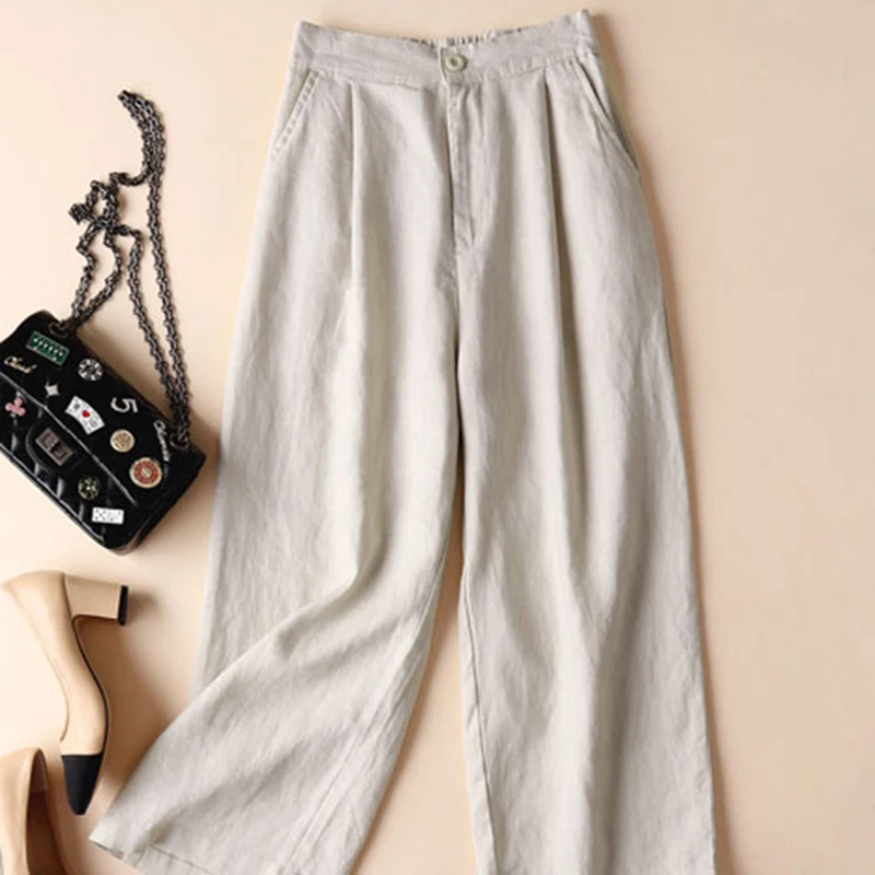 ZYFPGS 2019 Hot Women's Nine Points Casual Pants Loose summer Women Pants Plus Size Pencil Pants Cotton leisure New offer ZYFPGS 2019 Hot Women's Nine Points Casual Pants Loose summer Women Pants Plus Size Pencil Pants Cotton leisure New offer