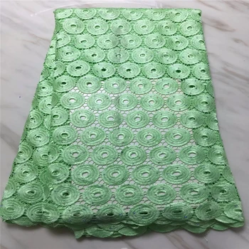 

VILLIEA Lenmon Cord Laces Fabrics High Quality African Laces Fabric For Wedding Dress French Water Soluble Lace With Stones