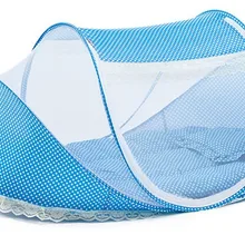 Детская кроватка весна лето portable лет Портативные Детские кроватки складная кроватка сетка для новорожденных дорожный держатель для кроватки ребенка 110X60X60 см