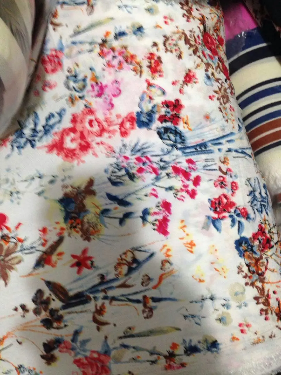Женская шифоновая юбка в горошек на заказ, черные/белые полосатые длинные юбки макси с высокой талией, шифоновые юбки с цветочным принтом - Цвет: Серебристый