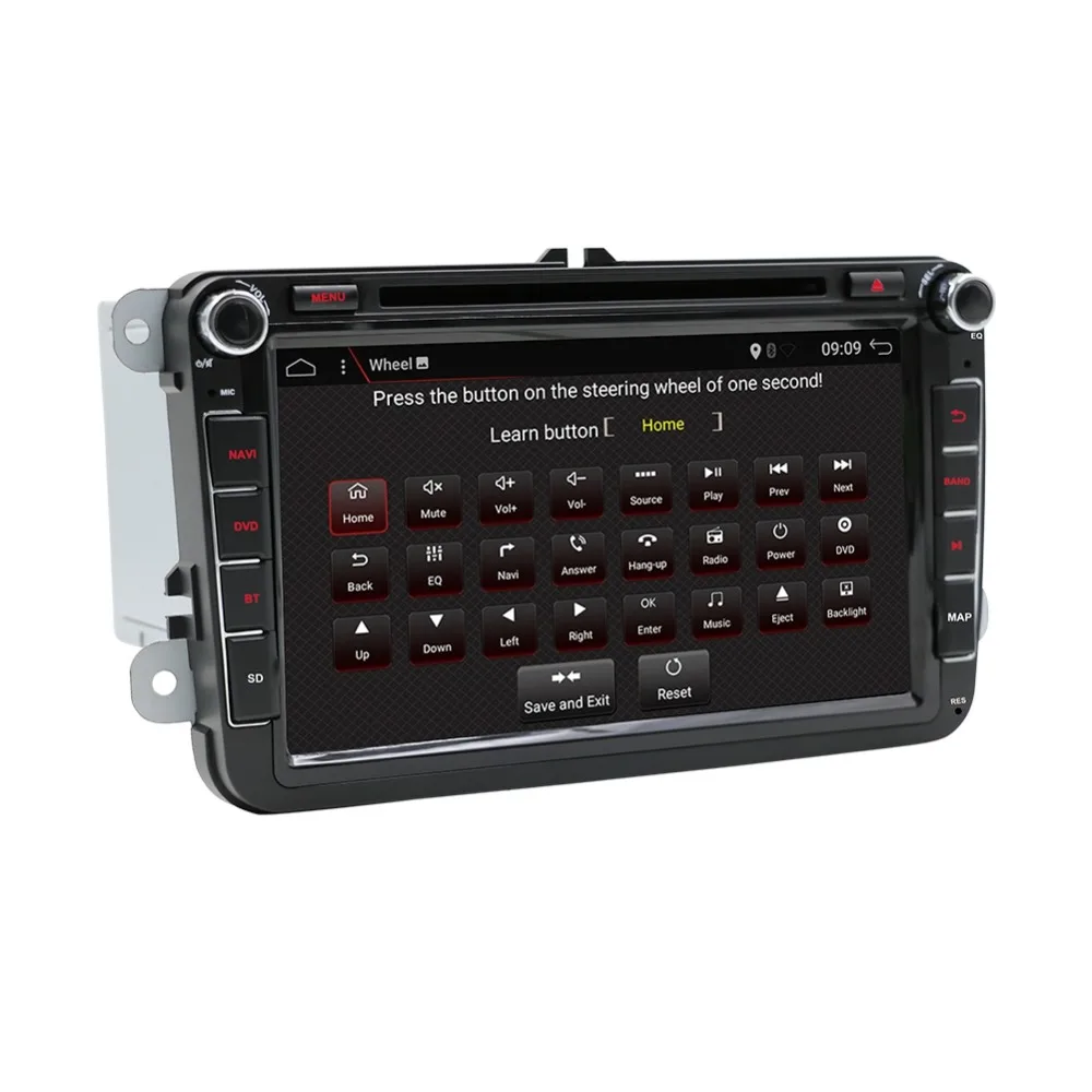 Best 2din android 8.1 8 core car multimedia For Volkswagen Skoda/Seat/Passat/b7/POLO/GOLF5 6/Caddy/Yeti/Touran/Lavida/Tiguan car GPS 3