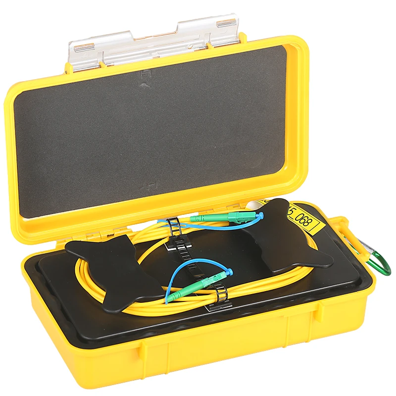 

LC/APC-LC/APC OTDR Dead Zone Eliminator,Fiber Rings Fiber Optic OTDR Launch Cable Box 1km