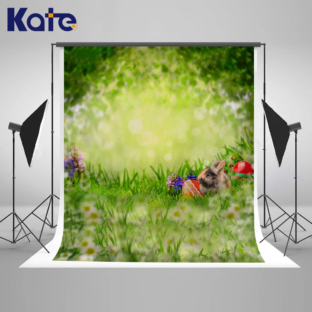 

Kate 150x220cm Easter Backdrops Green Meadow Photo Studio Background Backdrop Rrabbit Backgrounds Easter Photography Props