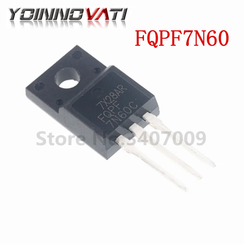 10 шт./лот FQPF7N60 7N60 fqpf7n60 Триод TO-220F новый оригинальный оптовая продажа |