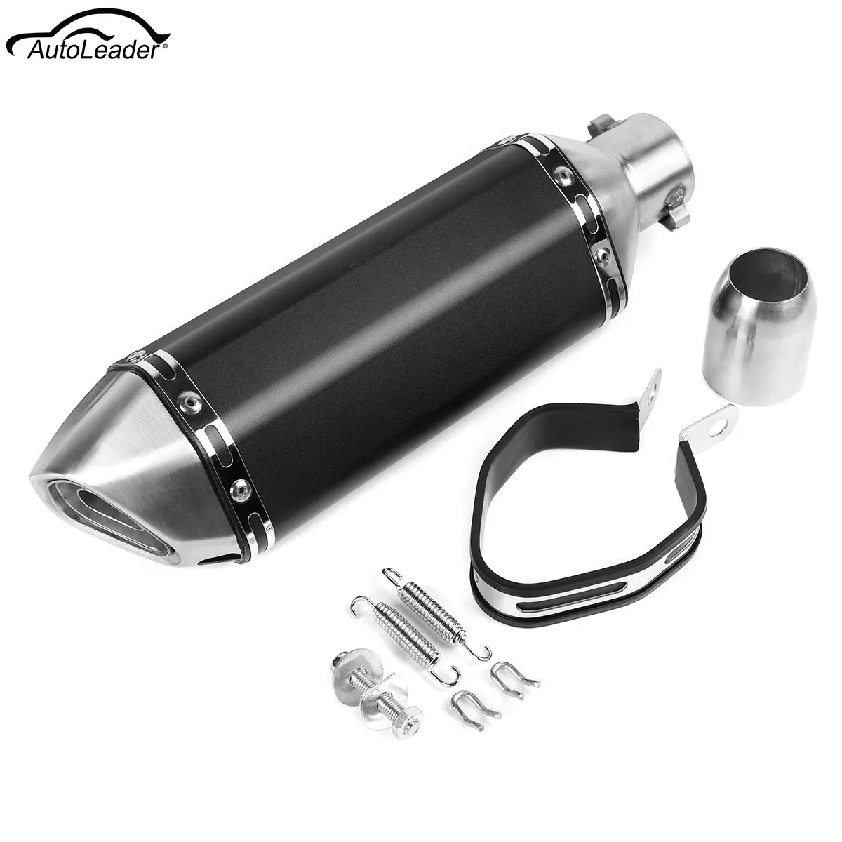 

38mm-51mm Motorcycle Exhaust Muffler Pipe with Silencer Slip-On Scooter Universal for Yamaha for Honda for Suzuki for Kawasaki