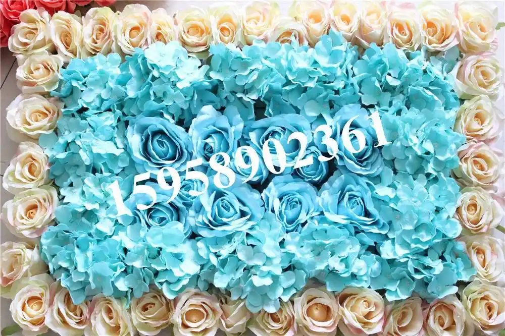 Бесплатная доставка EMS 60*40 см Tiffany смешанный цвет искусственный Шелковый цветок