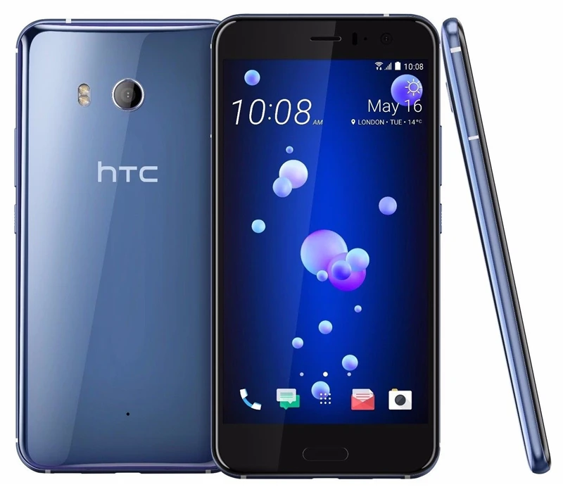 Htc U11 Dual 64 Гб разблокированный GSM 3G и 4G Android мобильный телефон Восьмиядерный 5," 12 МП и 16 МП 4 Гб ram 64 Гб rom отпечаток пальца NFC