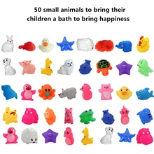 3pc/lot Bath Toys Baby children playing with water toys infant bath toys Small yellow duck child is happy to take a bath