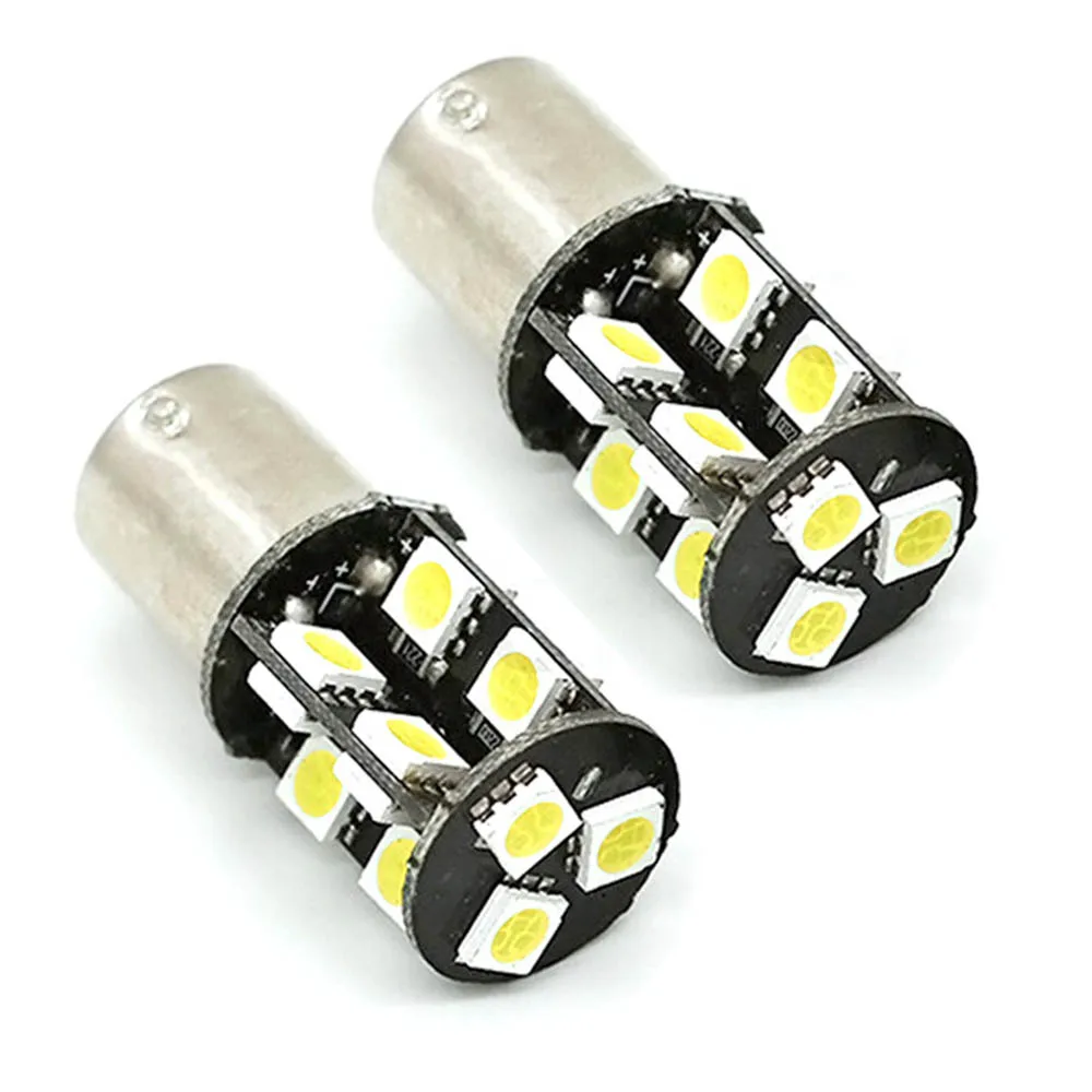 2 шт. Автомобильные светодиодные лампы CANBUS 19smd 1156 BA15S S25 P21W 19 LED S SMD 5050 | Автомобили и