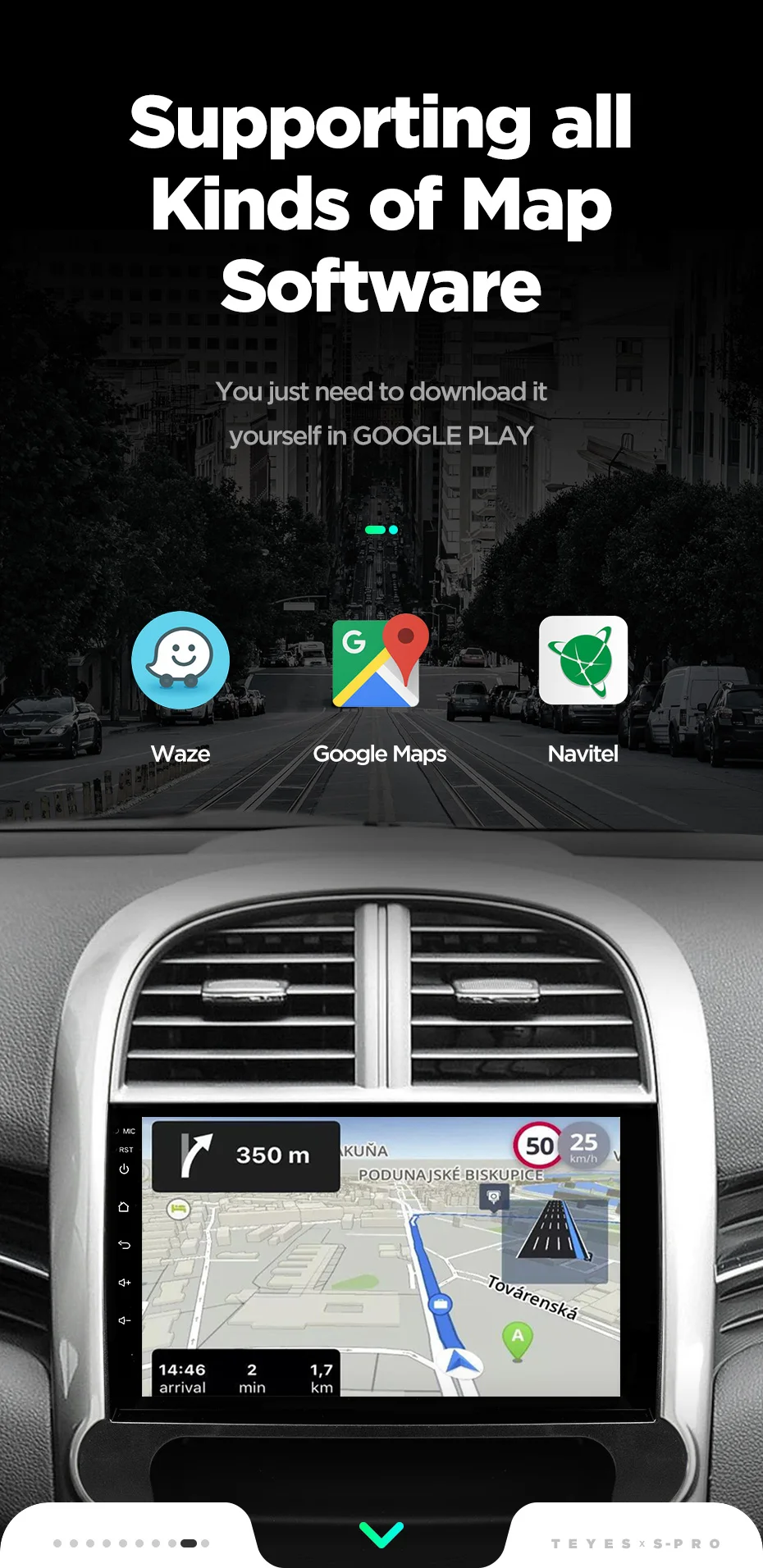 Excellent TEYES SPRO For Chevrolet Malibu 8 2012 2013 2014 2015 Car Radio Multimedia Video Player Navigation GPS Android 8.1 No 2din 2 din 18