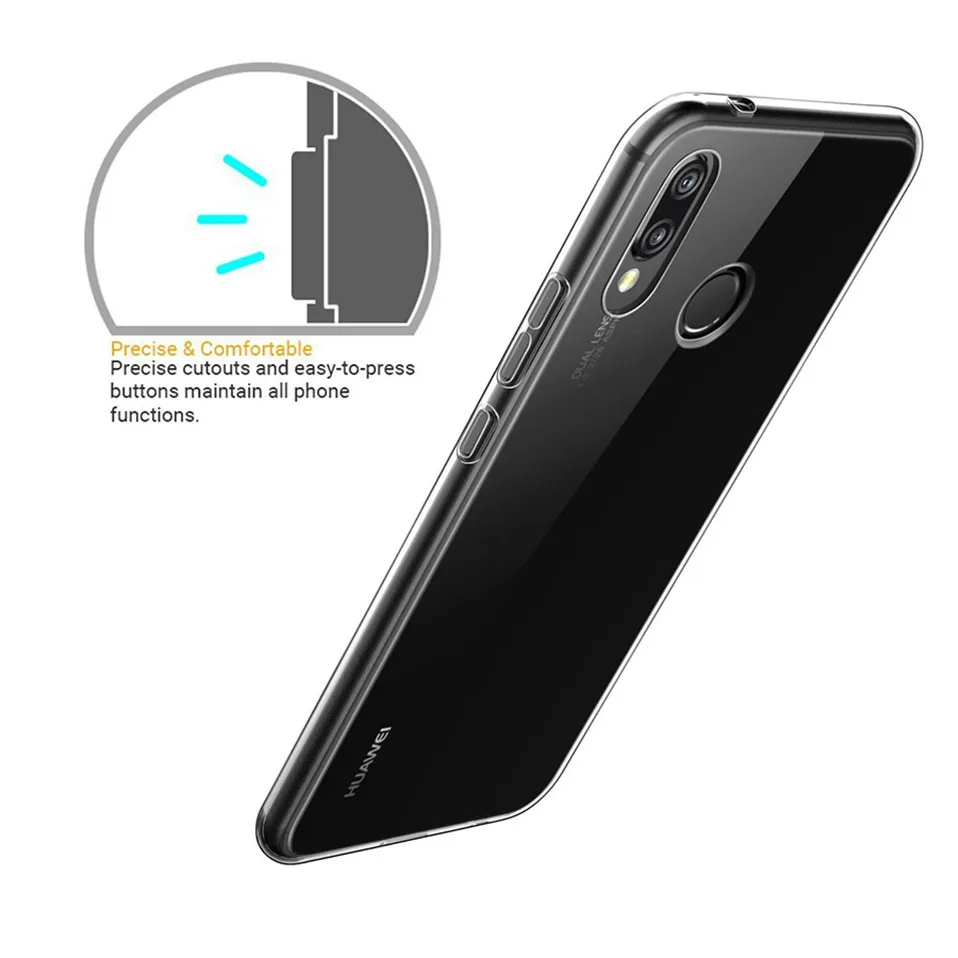 Transparent Clear Cover For Huawei P20 lite mate 9 10 Pro mate 10 lite 03