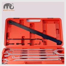 11pc Benz BMW Ford Viscous Fan Hub Clutch Spanner Water Pump Holder Wrench Universal Auotmotive Fan