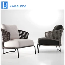 Веревка Стиль светильник плетением и алюминиевым каркасом