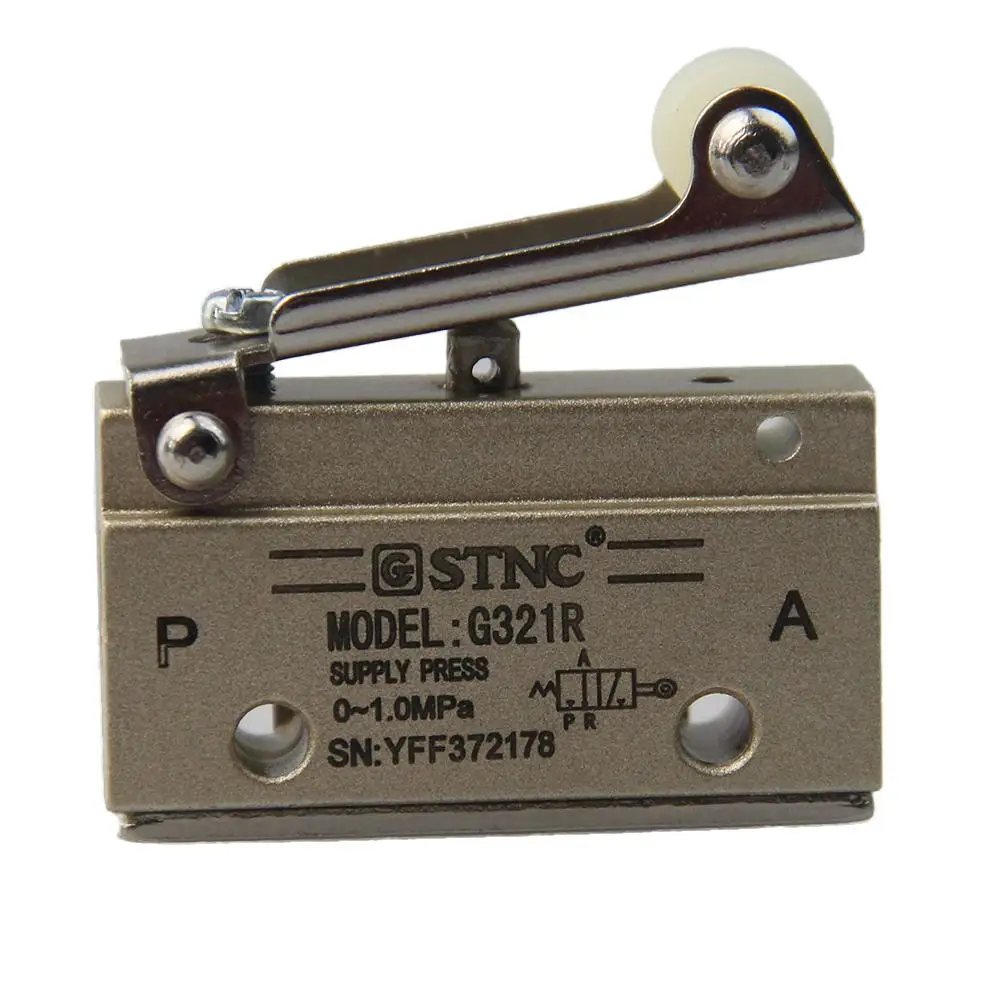 1/8&quotPT 2 Position 3 Way Air Flow Control Mechanical Pneumatic Gas Valve w Wheel G321R VALVE | Компьютеры и офис