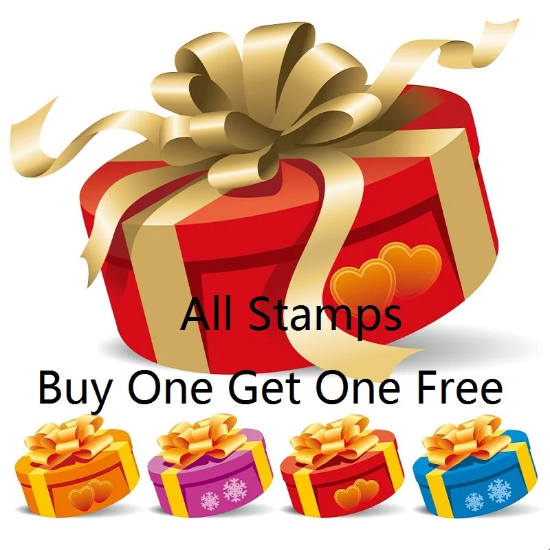 

BUY ONE GET ONE FREE Halloween Surprise 100% Brand New Clear Stamps for Scrapbooking Craft Frame Die Cuts