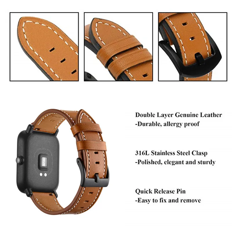 Band-for-Garmin-Vivoactive3-Genuine-Leather-Wristband-Band-Replacement-wrist-Strap-bracelet-WatchBand-For-Vivoactive_副本