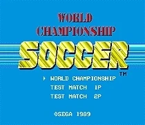 

World Championship Soccer 1 - 16 bit MD Games Cartridge For MegaDrive Genesis console