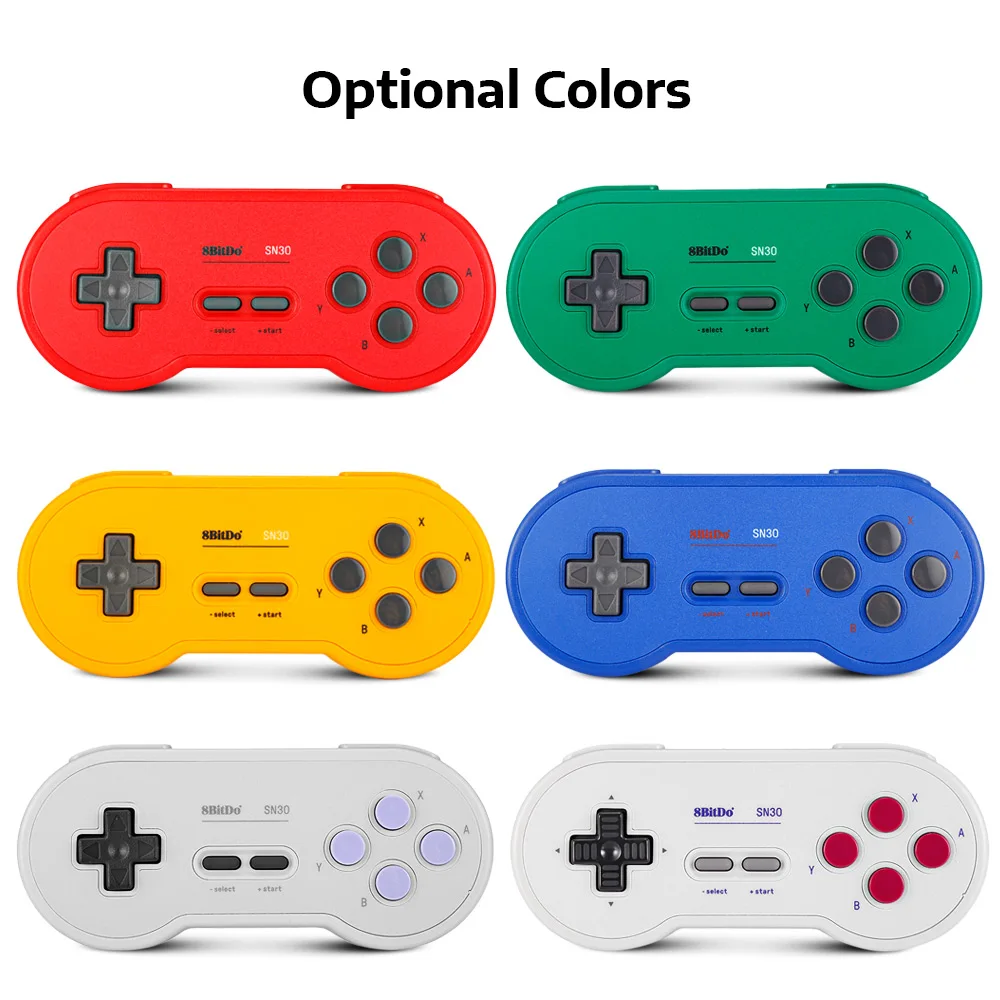 8Bitdo SN30 Bluetooth беспроводной контроллер GP красный желтый синий зеленый G Edition SN Edition Поддержка Android MacOS переключатель геймпад