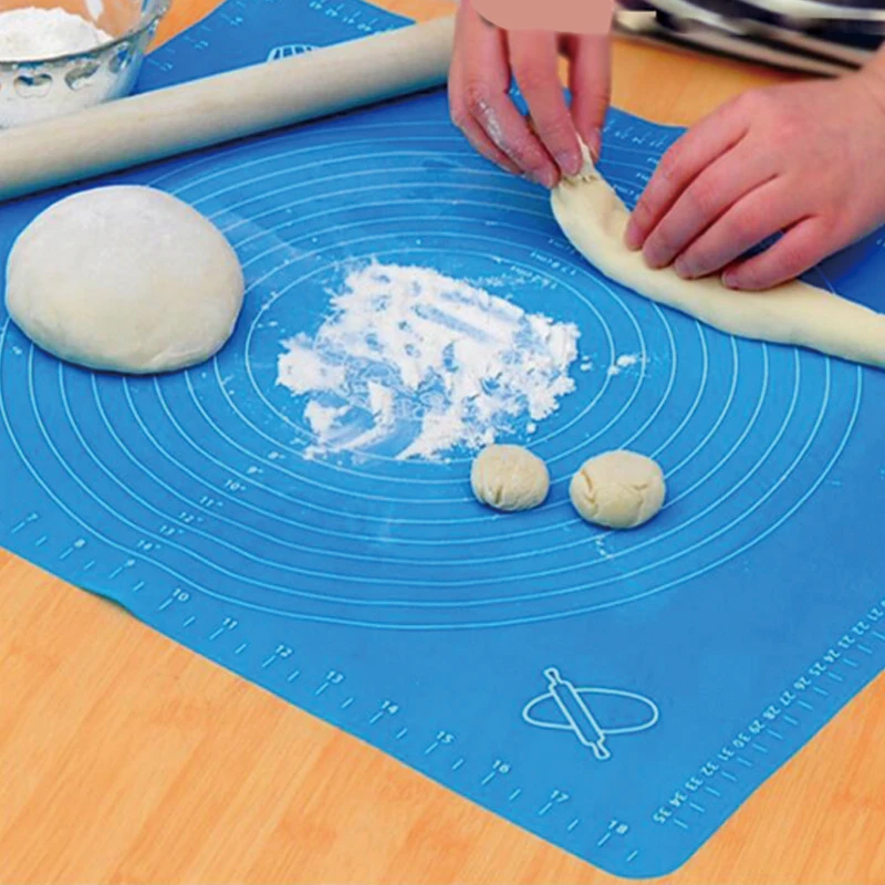 Buy 50*40CM Non Stick Baking Mat Silicone Rolling