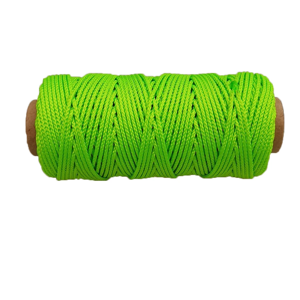 Scuba Diving Reel Line Replacement High Strength Polyester Rope for Safety Dive Marker Dive Float Flag Diving Equipment Gear Acc