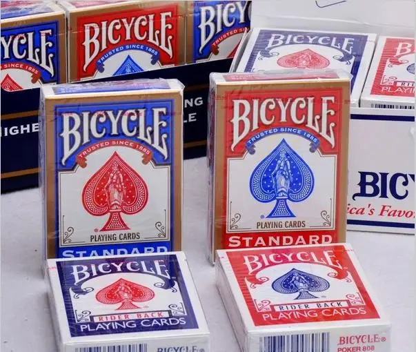 1pc Top Quality Bicycle Card,Regular Playing Cards,Red Or Blue,Close Up