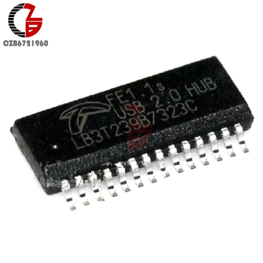 

USB 2.0 Hub controller 1 USB to 4 USB IC FE1.1S Multiple USB converter