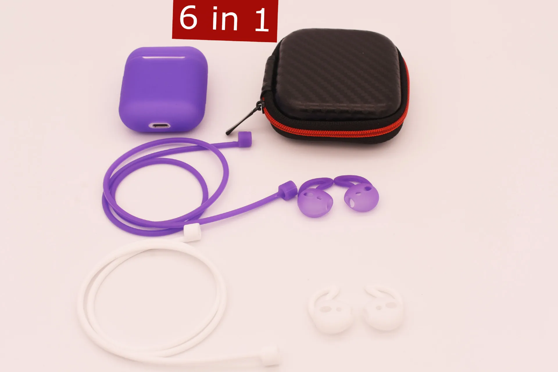 

Application AirPods Headphones Protective Case for Thin Set of Six Pieces of Ear Cap Anti-Loss Rope Amazon Sell like Hot Cakes G