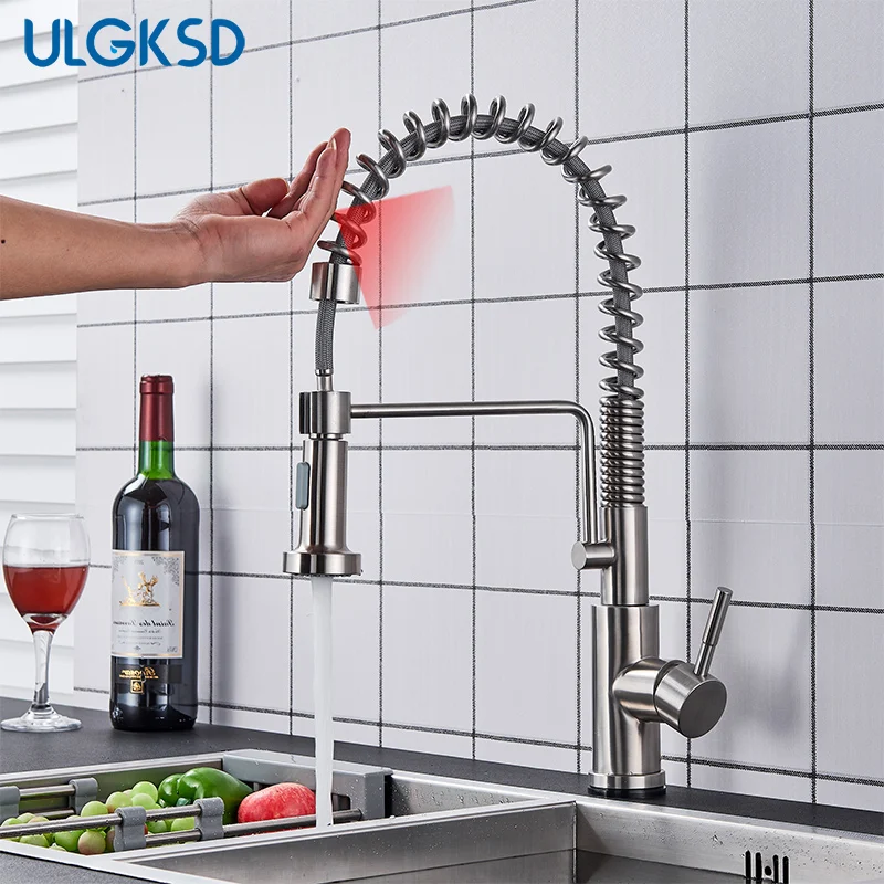 Смеситель для кухни с сенсорным управлением ULGKSD бессвинцовый чувствительный