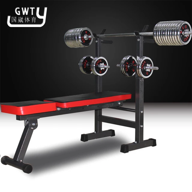 New Adjustable Weight Benches barbell rack 2016 new Professional sports