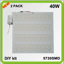 Производитель DIY Установить 2 упаковки 220 в 230 в 240 В DIY квадратный 40 Вт led-панели для потолка доска светодиодный PCB 30*30 см 4200lm 2 года гарантии