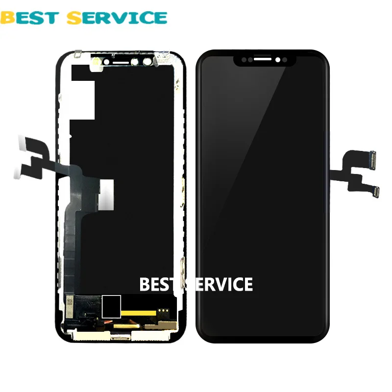 Сменный сенсорный ЖК экран AAA для iPhone X XS XR MAX с 3D цифровым преобразователем в сборе