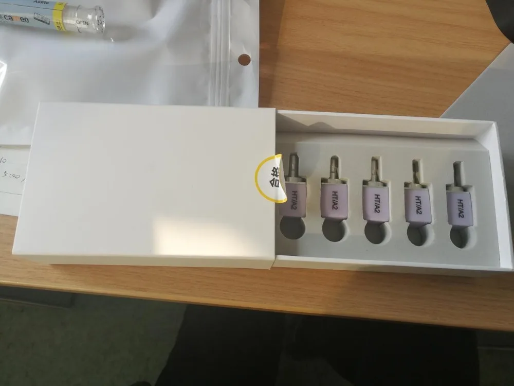 

5 pieces dental emax lithium disilicate all size A1-D4 high translucent