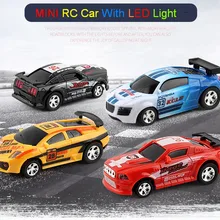 4 шт./лот 7 см мини RC автомобиль игрушки для детей с Радио беспроводной пульт дистанционного управления автомобиля