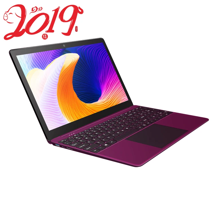 Ноутбук 15 6 дюйма N3450 Windows 10 с фиолетовым стикером клавиатурой и металлическим