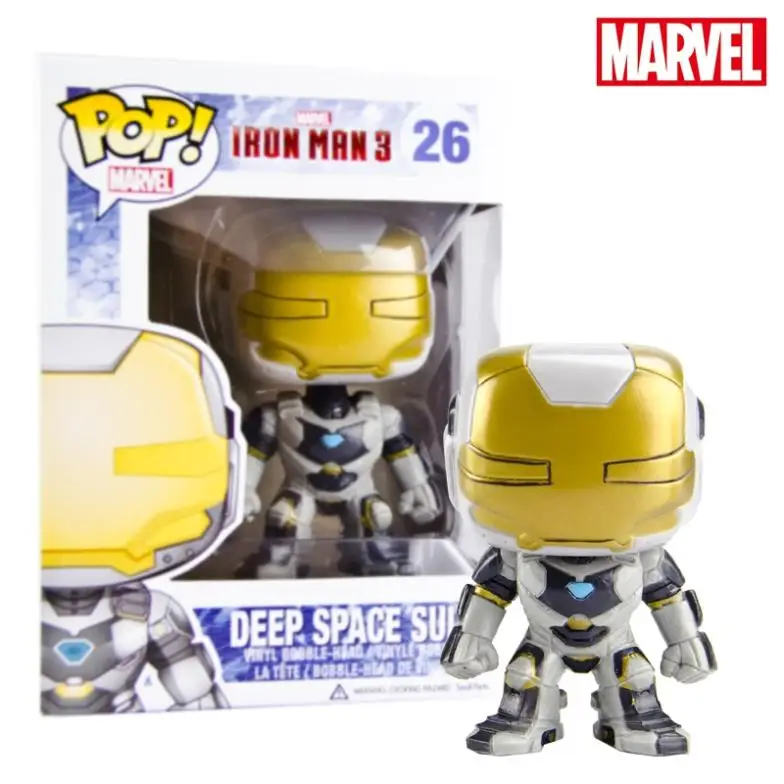 【希少品】Funko ファンコ Deep space suit アイアンマン Funko Pop! Iron Man 3 Deep Space Suit #26 Vinyl Bobblehead