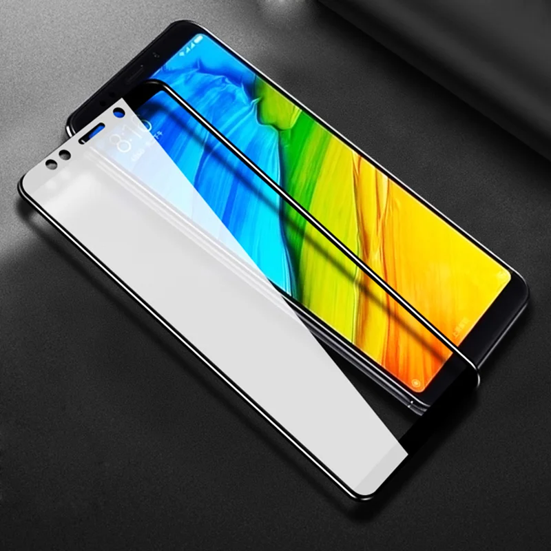 5D полное клеевое покрытие закаленное стекло для Xiaomi Pocophone F1 Mi A2 Lite Max 3 8 SE Redmi Note 5 Pro