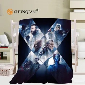 

Custom big size X Men Blankets for beds Falafel warm winter sleeping sofa blanket 56x80inch 50X60inch 40X50inch