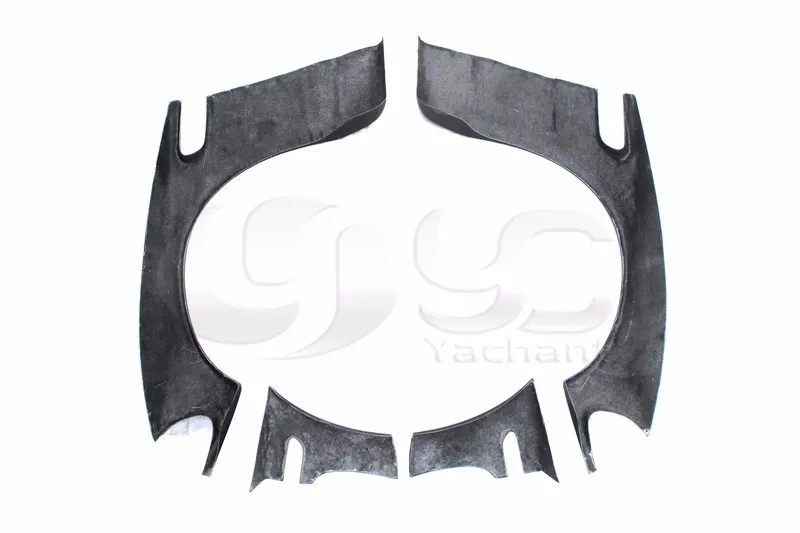 1998-2005 BMW E46 3 Series & M3 Coupe GReddy Pandem Style   Front Over Fender Flares FRP (4)