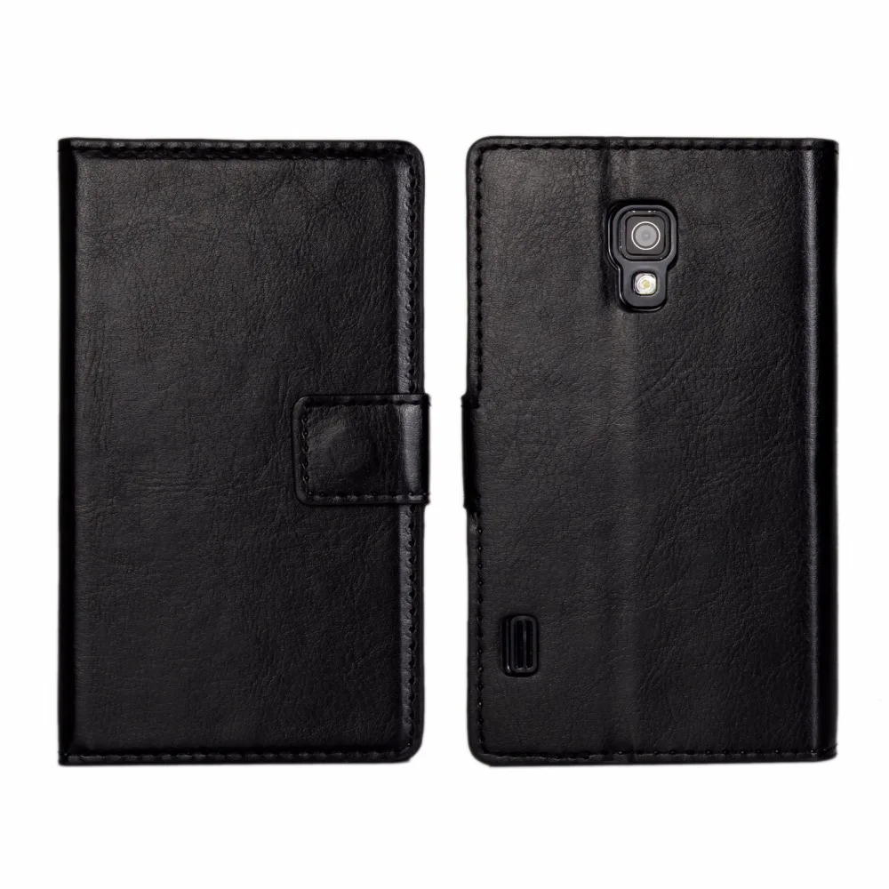 Роскошный кожаный чехол бумажник с откидной крышкой для LG Optimus L7 II P710 P713 L7X P714