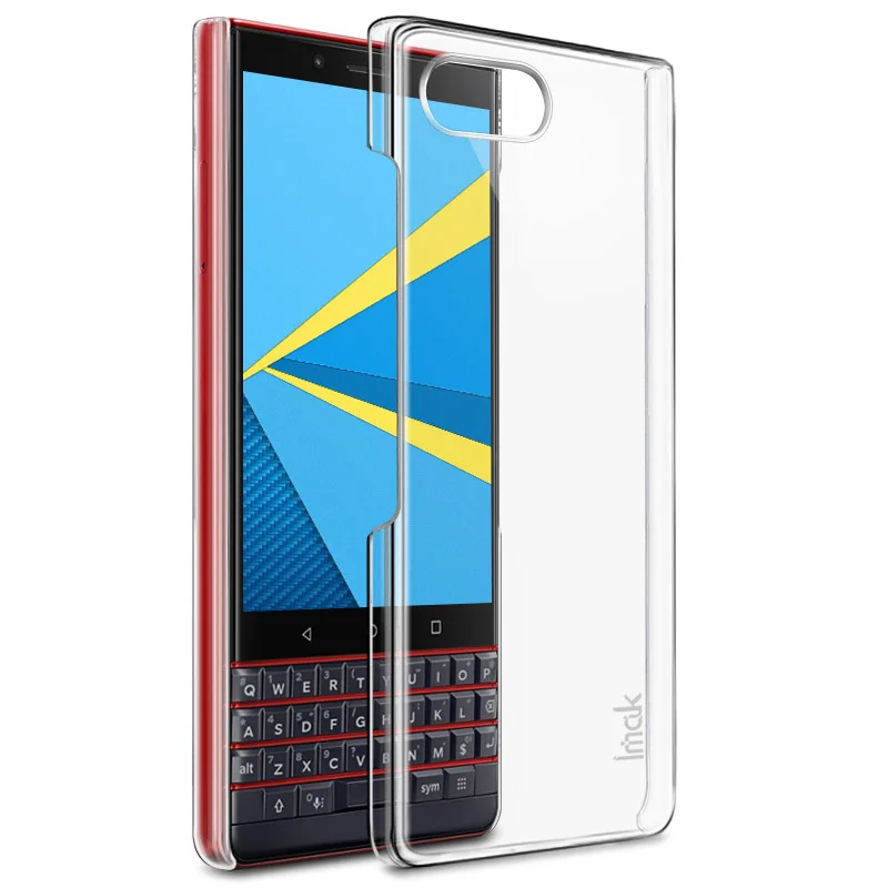 For BLACKBERRY Key2 LE Cover Case IMAK Transparent Wear resisting PC